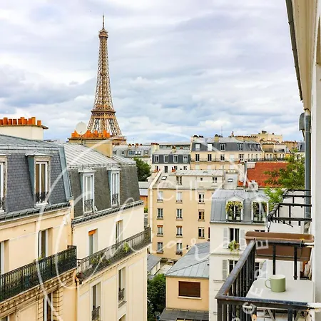 Appartement Lovely In Eiffel Tower Magic View! *
